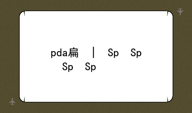pda手机