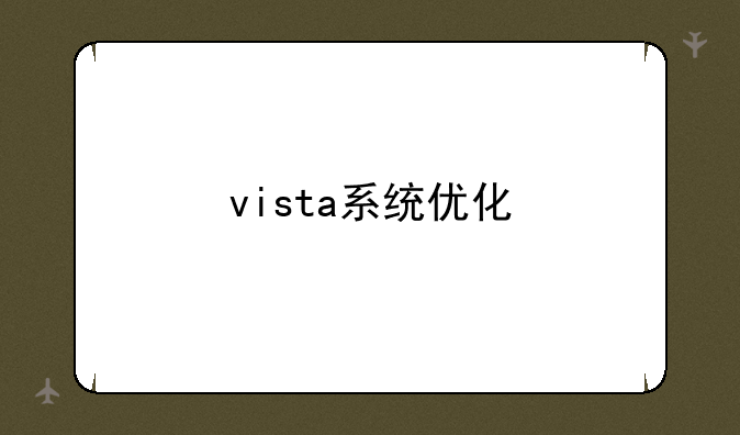 vista系统优化