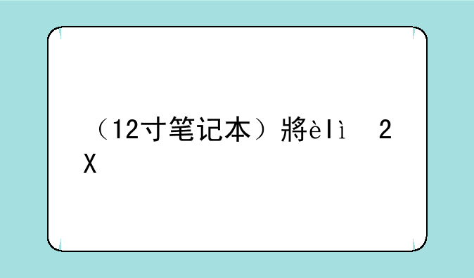 （12寸笔记本）小米12寸笔记本