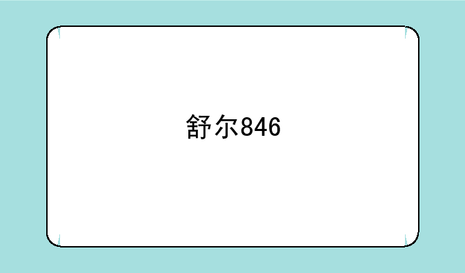 舒尔846